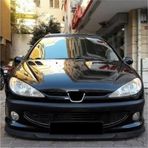 Peugeot 206 Uyumlu Astra H Lip 2 Parça Ön Tampon Ek