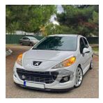 Peugeot 207 2006-2014 Uyumlu Üniversal Astra H lip Esnek Ön Lip 2 Parça Tampon Altı Dil Karlık Ön Ek