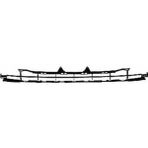 PEUGEOT 207 ÖN TAMPON PANJURU SİYAH ÜST RC SPORT 2006- 7414QC