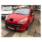 Peugeot 207 Uyumlu Ön Tampon Eki Cupra Lip Mat Siyah Body Kit