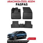 Peugeot 3008 2022 Model Araca Özel Havuzlu Paspas Takım - Siyah
