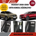 Peugeot 3008-5008 Orta Konsol DÜZENLEYİCİ-2016-2024 Model