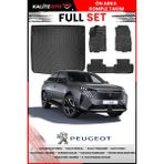 Peugeot 3008 Ev 2024 Sonrası 4d Üst Bagaj ve Pro Serisi Havuzlu Paspas Takımı - Siyah