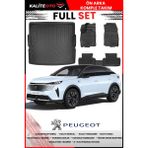 Peugeot 3008 Iıı Mhev&phev 2024 Sonrası 4d Alt Bagaj ve Pro Serisi Havuzlu Paspas Takımı - Siyah