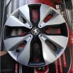 Peugeot 301 / 306 / 308 / 206 / 208 Uyumlu 15 Inç Çift Renk Jant Kapağı 4'lü Takım Amblem Hediyeli