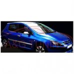 Peugeot 307 Krom Kapı Çıtası Tk 4Parça Paslanmaz Çelik