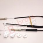 Peugeot 308 4B 2009-2014 Convertible Cc 9681903380 İçin Elektrikli Arka Sol Cam Kriko Tamir Seti