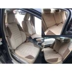 Peugeot 308 Krem renk Araca Özel Dikim Oto Koltuk Kılıfı NanoTech Kir, Leke Tutmaz Tay Tüyü Kumaş - Krem Rengi