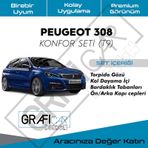 Peugeot 308/T9 Konfor Seti -Araç Içi Ses Kumaş Kaplama