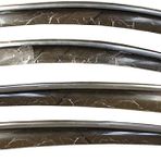 Peugeot 408 2010-2013 için Araba Rüzgar Deflektörleri, Hava Kalkanı Güneşlik Yağmur Muhafızları Oto Aksesuarları, 4 Adet Set