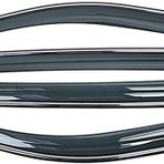 Peugeot 5008 2016-2019 için Araba Rüzgar Deflektörleri, Hava Kalkanı Güneşlik Yağmur Muhafızları Oto Aksesuarları, 4 Adet Set