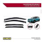Peugeot 5008 Kromlu 4'lü Set 2018-2021 Cam Rüzgarlığı