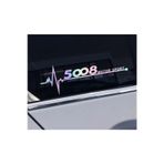 Peugeot 5008 Yan Cam Sticker Oto Kapı 20 Cm X 7 Cm Holo-Chroma