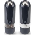 Peugeot Alaska Siyah 17 cm Quartz Karabiber Tuz Değirmeni