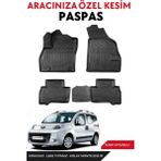 Peugeot Bipper 2009-2010-2011-2012-2013-2014-2015-2016 Model Araca Özel Havuzlu Paspas Takım - Siyah