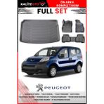 Peugeot Bipper 2015 Model 4d Bagaj ve Pro Serisi Havuzlu Paspas Takımı - Siyah