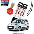Peugeot Bipper 2015 Model Silecek Takımı Ön Bosch Aerotwin Plus