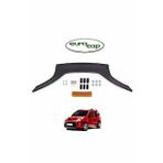 Peugeot Bipper Ön Kaput Koruma Rüzgarlığı 3mm Akrilik (Abs) Parlak Siyah Deflektör 2007-2016
