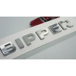 Peugeot Bipper Tepee Bagaj Krom ABS 3M 3D Yazı Logo Amblem
