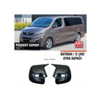 Peugeot Expert Batman Yarasa Ayna Kapağı Piano Black 2017+