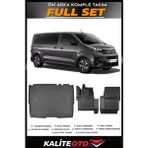 Peugeot Expert Traveller Bagaj Havuzu+4.5d Havuzlu Paspas Seti 2023 Model - Siyah