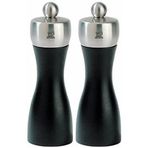Peugeot Fidji değirmen seti, karabiber/tuz, klasik öğütme derecesi ayarı, yükseklik: 15 cm, ahşap, siyah, 2/17132