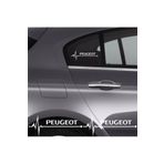 Peugeot ile Uyumlu Bipper İçin uyumlu Aksesuar Oto Ritim sticker 2 Adet 20 * 9 Cm