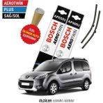 Peugeot Partner 2017 Model Silecek Takımı Ön Bosch Aerotwin Plus