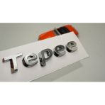 Peugeot Partner Tepee Bagaj Krom Abs 3m 3d Yazı Logo Amblem