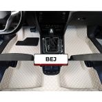 Peugeot Pejo Partner 2009-2018 Bej-Krem Renk 8d Diamond Kaymaz Deri Oto Paspas