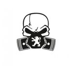 Peugeot Piston Kuru Kafa Araba Sticker Yapıştırma