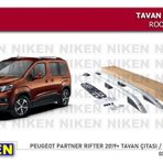 Peugeot Rifter Tavan Çıtası Port Bagaj Gri Kısa 2019+