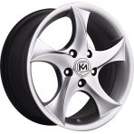 Peugeot Uyumlu Jant Km444 6X14 4X108 Et-20 65.1 Sılver (4 Adet)