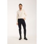 PEUR RIDER SHOP Silikon ve Cep Detaylı Binici Erkek Pantolonu Lacivert