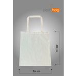 Pevabag %100 Organik Hambez Koton Çanta-zarf Dikişli 3 Adet