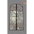 Pevabag Şeffaf Abiye Elbise Kılıfı (Gamboç) 5 Adet / 62x120 CM SİYAH Biyeli