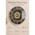 Pey Aksesuar Aynalı Duvar Saati ( Gerçek Ayna) 40 cm Modern Tasarım