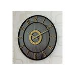 Pey Aksesuar Aynalı Duvar Saati ( Gerçek Ayna) 50 cm Modern Tasarım