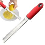 Peynir Rendesi,Havuç Rendesi - Kaymaz Limon Zester Aracı Peynir Greyder,Temizleme Fırçalı ve Koruyucu Kapaklı Ergonomik Blok Peynir Rendesi, Küçük Hindistan Cevizi Sebze Rendesi