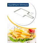 Peynir ve Kaşar Dilimleyici +1 Yedek Dilimleme Teli