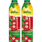Pfanner Kızılcık Meyve Suyu Cranberry 2 x 1 Lt Kızılcık Aromalı Doğal İçeriklerle Zenginleştirilmiş - 2 lt
