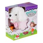 PFT-B025 Yürüyen Tasmalı Peluş Köpek Kız Erkek Çocuk Oyuncak Eğitici Oyuncaklar