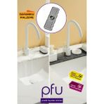 PFU Pratik Faydalı Ürünler Su Sıçratma Önleyici Musluk Matı | Lavabo Kenar Matı | Mutfak Banyo Lavabo Kenarı Düzenleyici - Çok Renkli