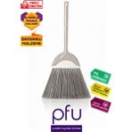 PFU Pratik Faydalı Ürünler Süpürge | Büyük El Süpürgesi | Büyük Plastik Süpürge | Çok Amaçlı Süpürge - 61 x 37 cm - Çok Renkli