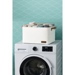 PH Prendi Home Büyük Boy Dolap İçi Çamaşır Çocuk Odası Oyuncak Düzenleyici Katlanır Saklama Sepeti 37x27x25