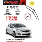 Phaff Citroen C Elysee Silgeç Sileceği Takımı 2013 Model Araca Özel Aparat