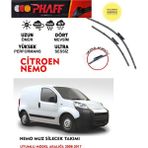 Phaff Citroen Nemo Ön Cam Muz Silgeç Sileceği Takımı 2016 Model Araca Özel Aparat