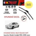 Phaff Hyundai Excel Silgeç Sileceği Takımı 1996 Model Araca Özel Aparat