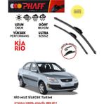 Phaff Kia Rio Silgeç Sileceği Takımı 2006 Model Araca Özel Aparat