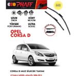 Phaff Opel Corsa D Ön Muz Silgeç Sileceği Takımı 2012 Model Araca Özel Aparat